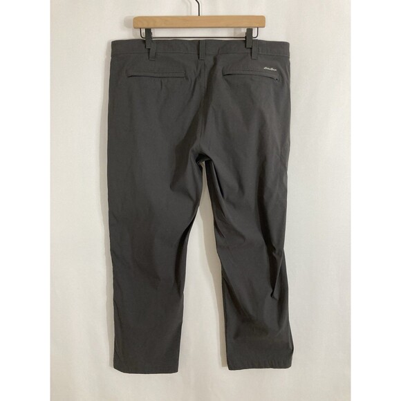 Eddie Bauer Horizon Guide Pants Men’s 40x30 Gray Nylon Hiking Outdoor Chino - Picture 2 of 13